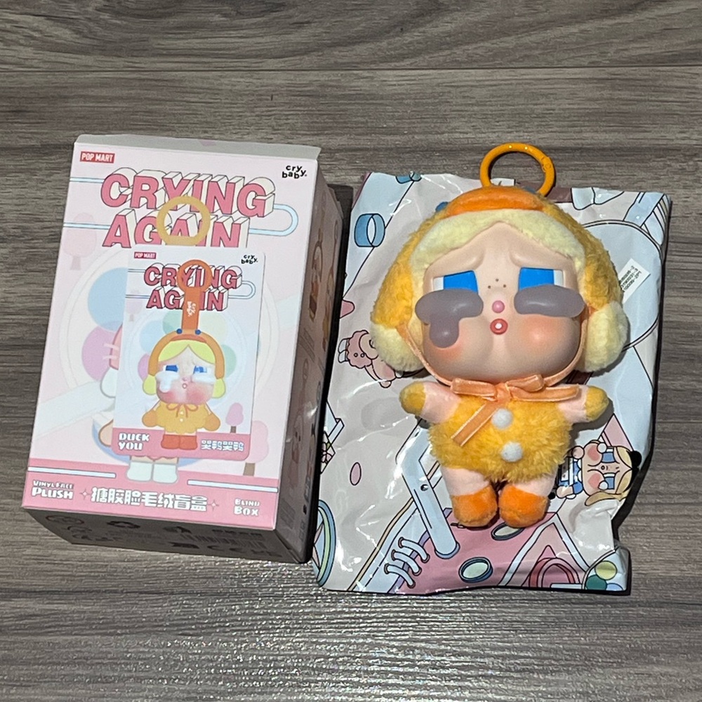 Authentic POP MART - Crybaby Crying Again ‘DUCK YOU’